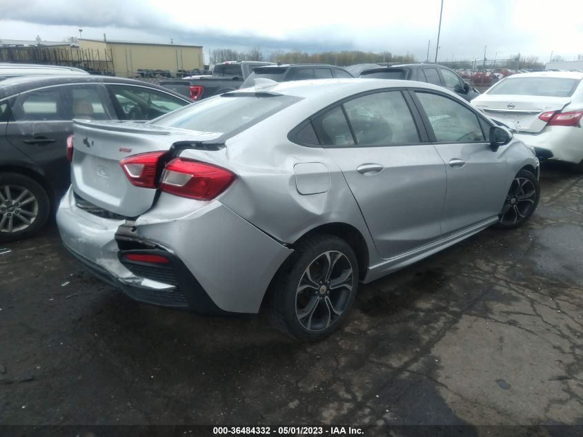 2019 CHEVROLET CRUZE LT - 1G1BE5SMXK7105039
