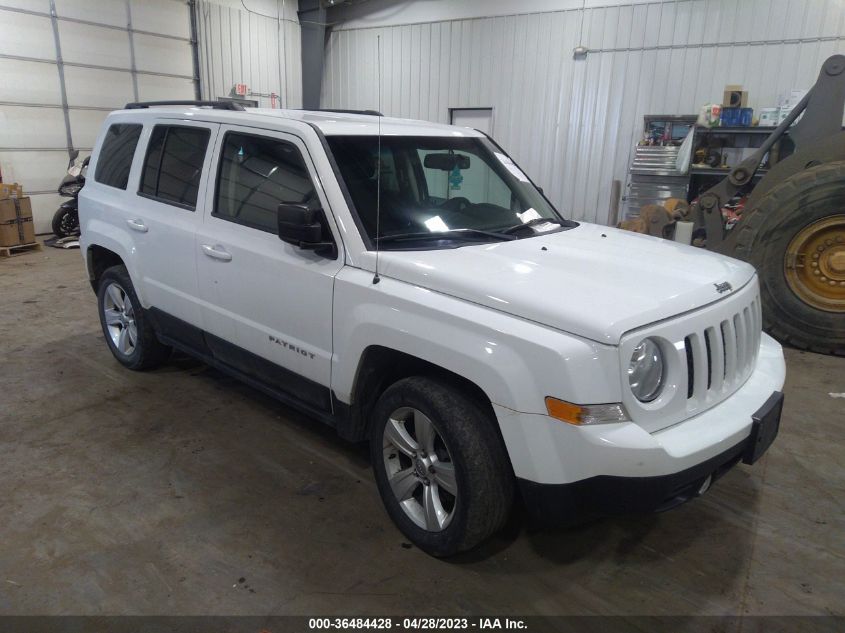 2014 JEEP PATRIOT LATITUDE - 1C4NJRFB5ED855681