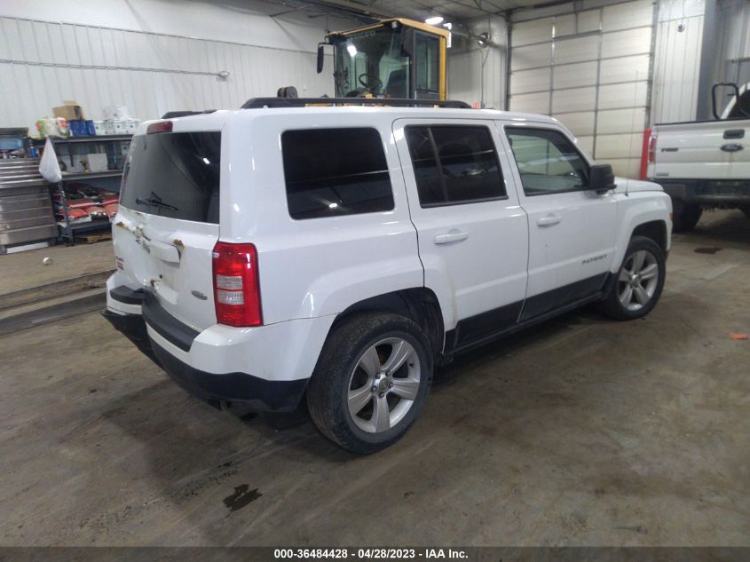 2014 JEEP PATRIOT LATITUDE - 1C4NJRFB5ED855681