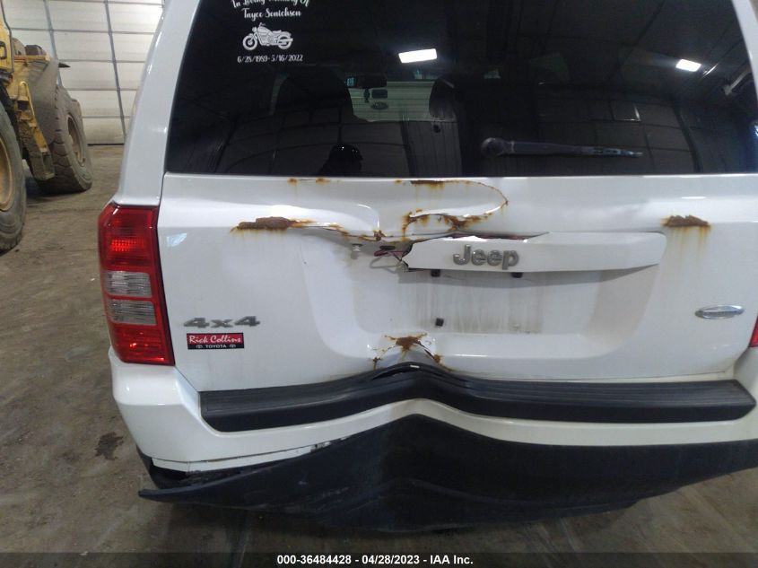 2014 JEEP PATRIOT LATITUDE - 1C4NJRFB5ED855681