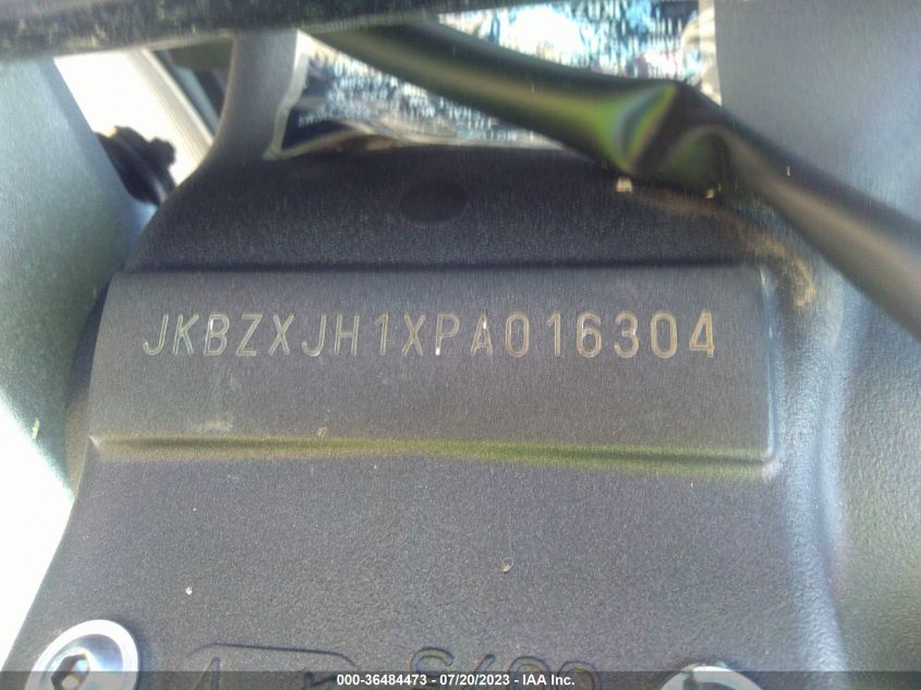 2023 KAWASAKI ZX636 K JKBZXJH1XPA016304