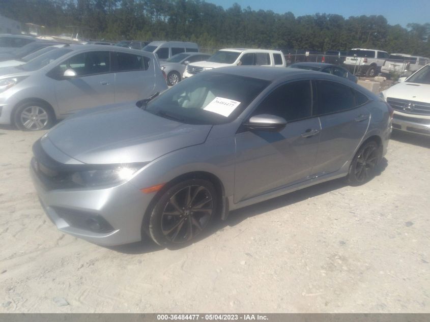 2HGFC2E83KH584681 Honda Civic Sedan SPORT 2