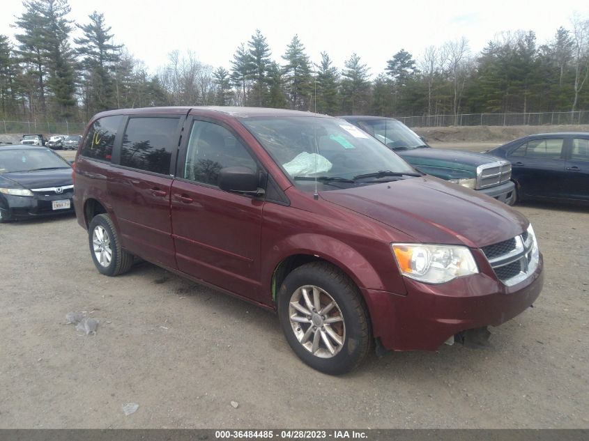 2014 DODGE GRAND CARAVAN SE - 2C4RDGBG0ER227054