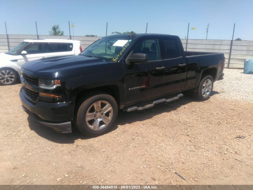 2018 CHEVROLET SILVERADO 1500 CUSTOM - 1GCRCPEC8JZ331285