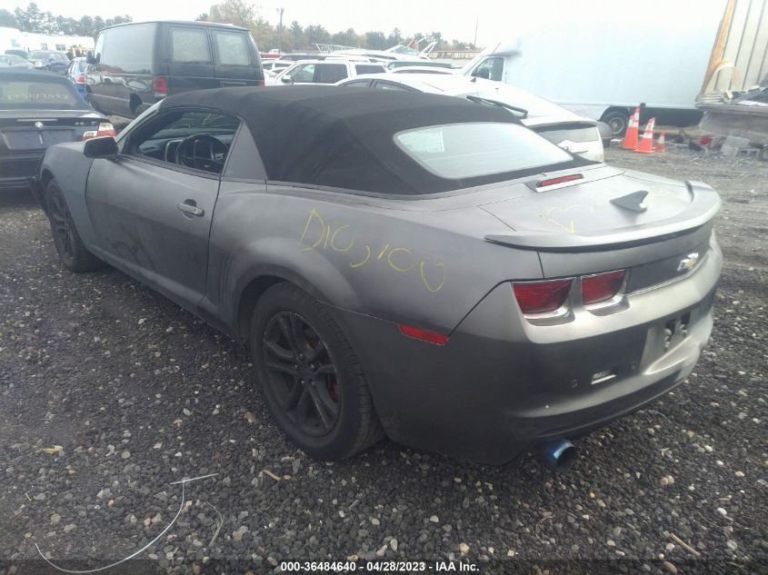 2013 CHEVROLET CAMARO LT - 2G1FB3D32D9219119