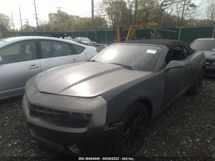 2013 CHEVROLET CAMARO LT - 2G1FB3D32D9219119