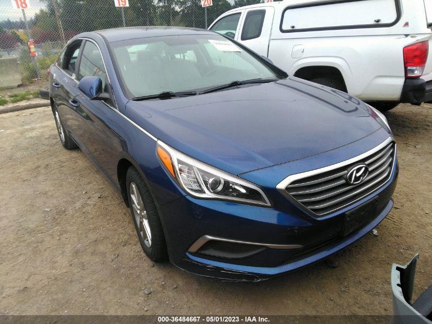 2017 HYUNDAI SONATA 2.4L - 5NPE24AF5HH500678