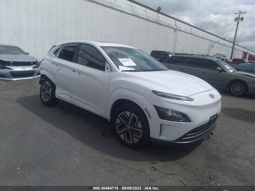 2022 HYUNDAI KONA ELECTRIC SEL - KM8K33AG6NU151661