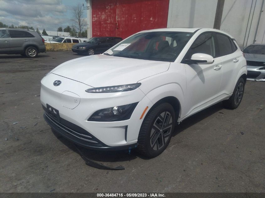 2022 HYUNDAI KONA ELECTRIC SEL - KM8K33AG6NU151661