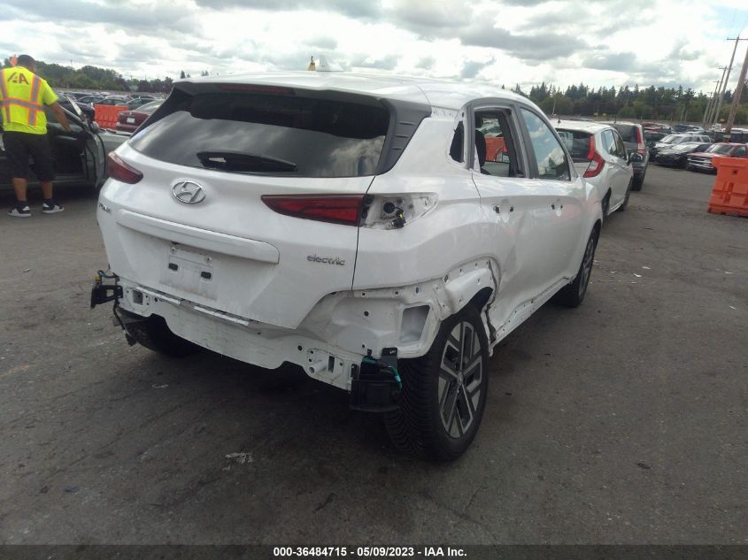 2022 HYUNDAI KONA ELECTRIC SEL - KM8K33AG6NU151661