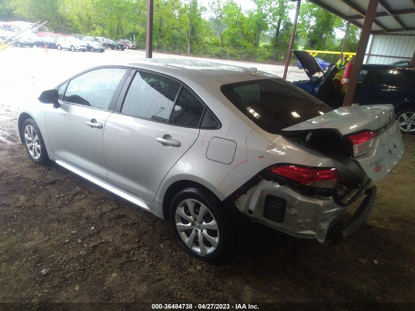 2022 TOYOTA COROLLA LE - 5YFEPMAE8NP300028