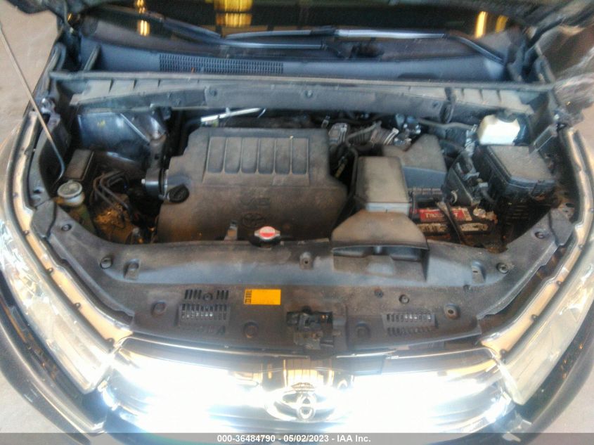 2016 TOYOTA HIGHLANDER LIMITED - 5TDDKRFH9GS240572