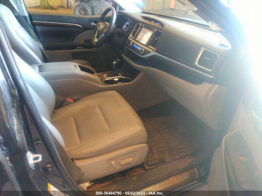 2016 TOYOTA HIGHLANDER LIMITED - 5TDDKRFH9GS240572