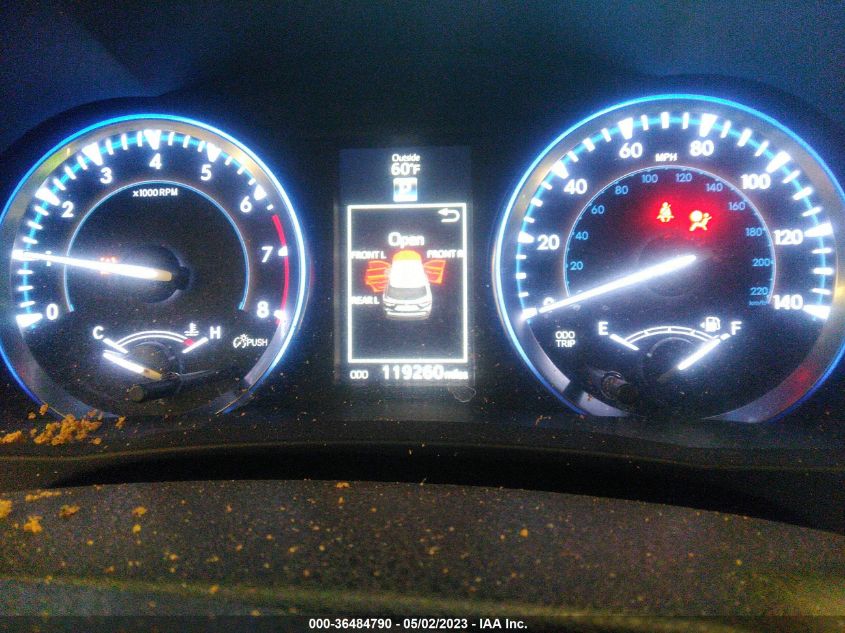 2016 TOYOTA HIGHLANDER LIMITED - 5TDDKRFH9GS240572