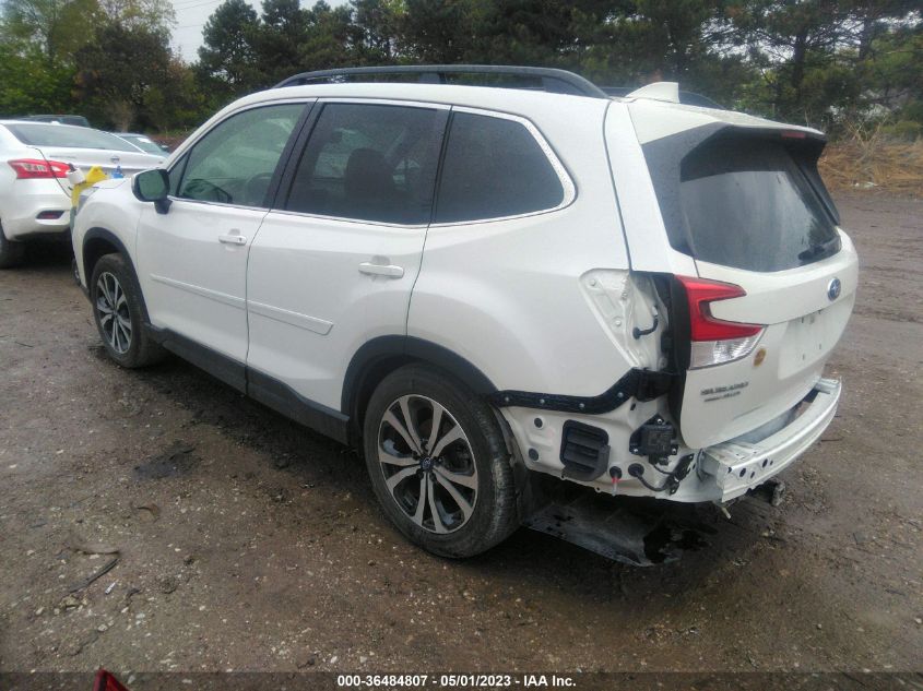 2020 SUBARU FORESTER LIMITED - JF2SKASC7LH555163