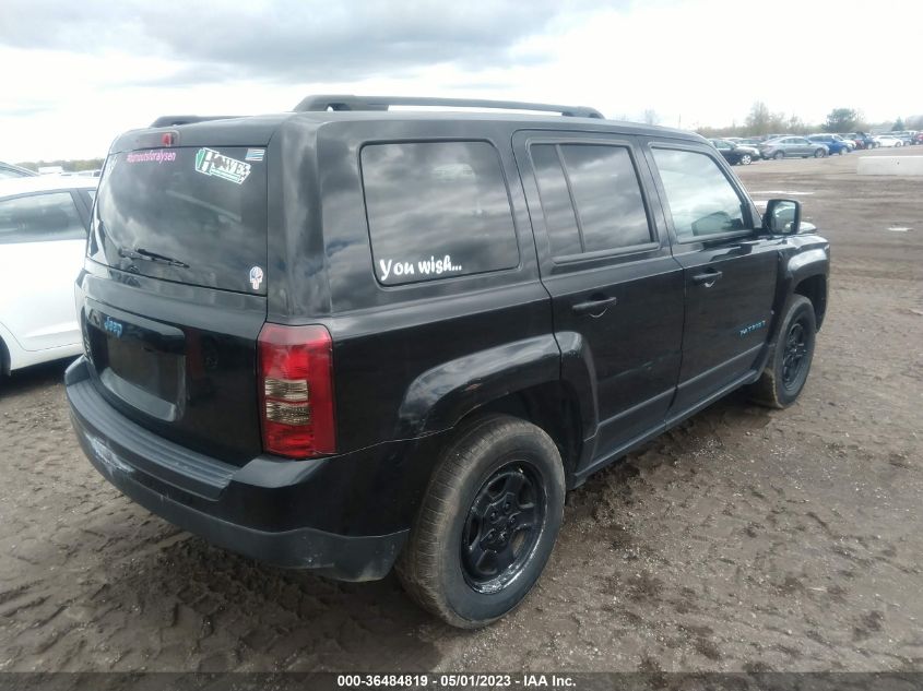 2013 JEEP PATRIOT LATITUDE - 1C4NJRFB5DD137448
