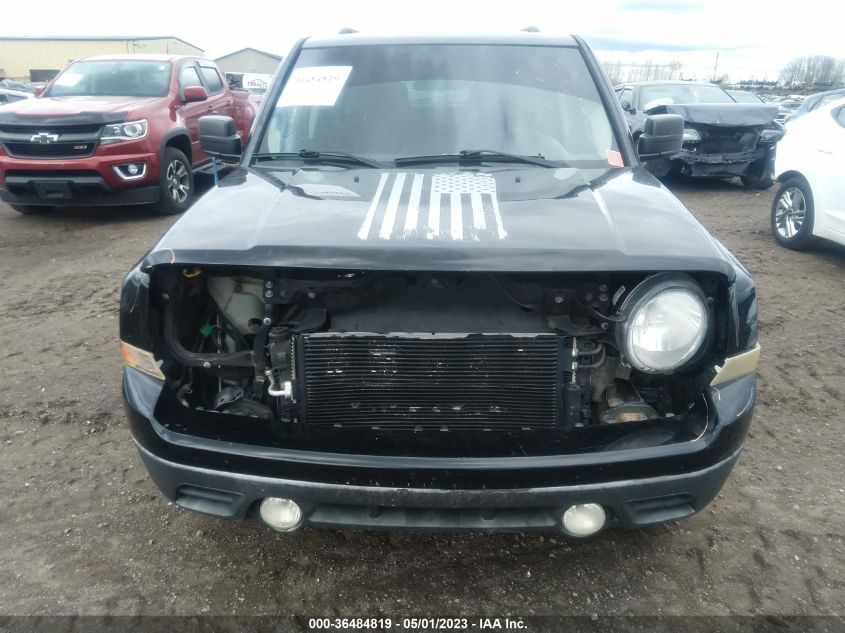 2013 JEEP PATRIOT LATITUDE - 1C4NJRFB5DD137448