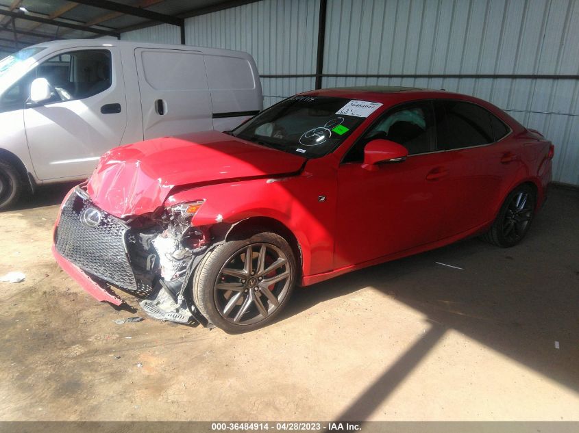 2016 LEXUS IS 350 JTHBE1D25G5026813