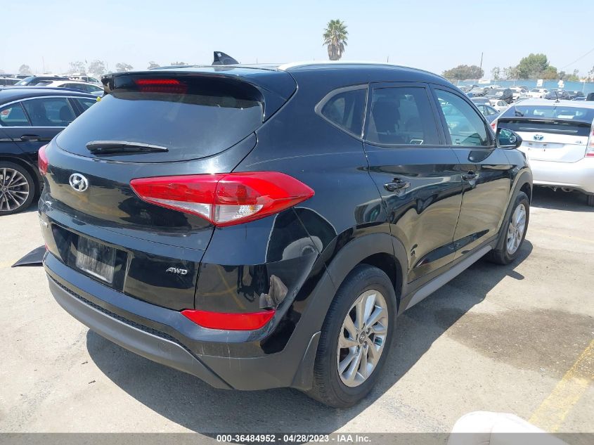 2018 HYUNDAI TUCSON SEL - KM8J3CA48JU779698
