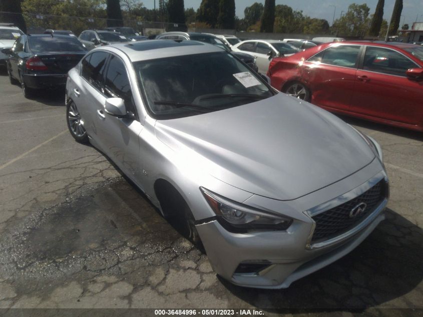 2018 INFINITI Q50 3.0T LUXE - JN1EV7AP7JM591131