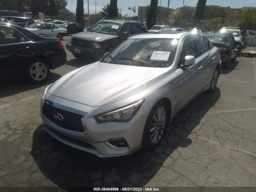 2018 INFINITI Q50 3.0T LUXE - JN1EV7AP7JM591131