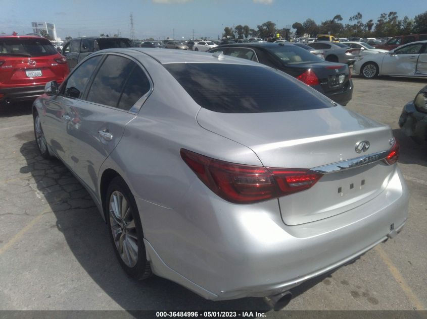 2018 INFINITI Q50 3.0T LUXE - JN1EV7AP7JM591131