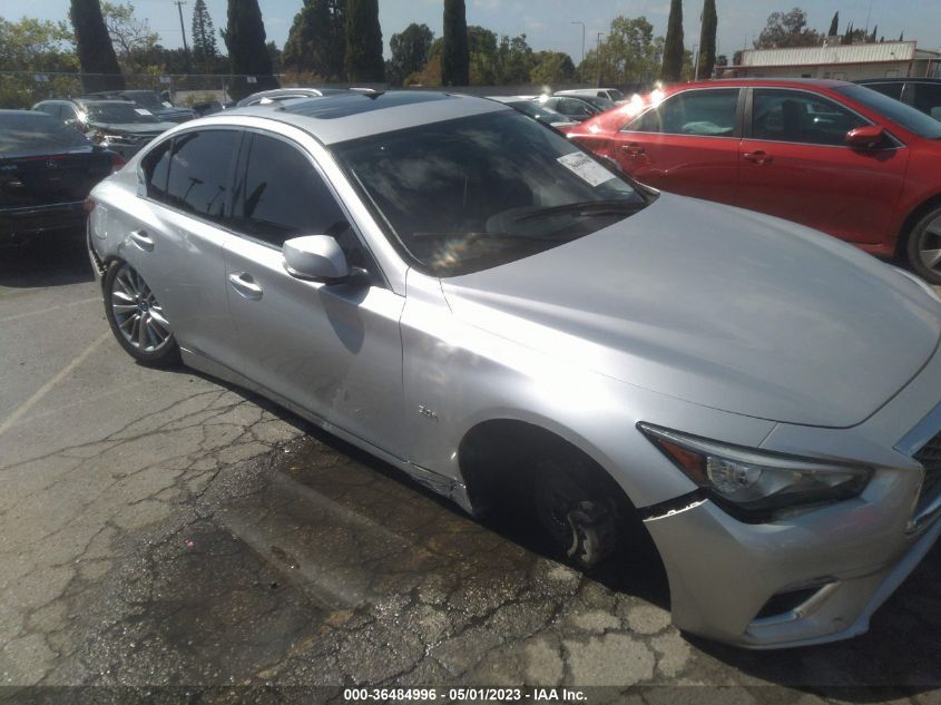 2018 INFINITI Q50 3.0T LUXE - JN1EV7AP7JM591131