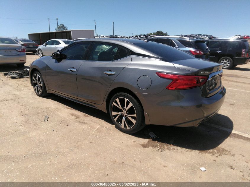 2018 NISSAN MAXIMA S - 1N4AA6AP9JC406123