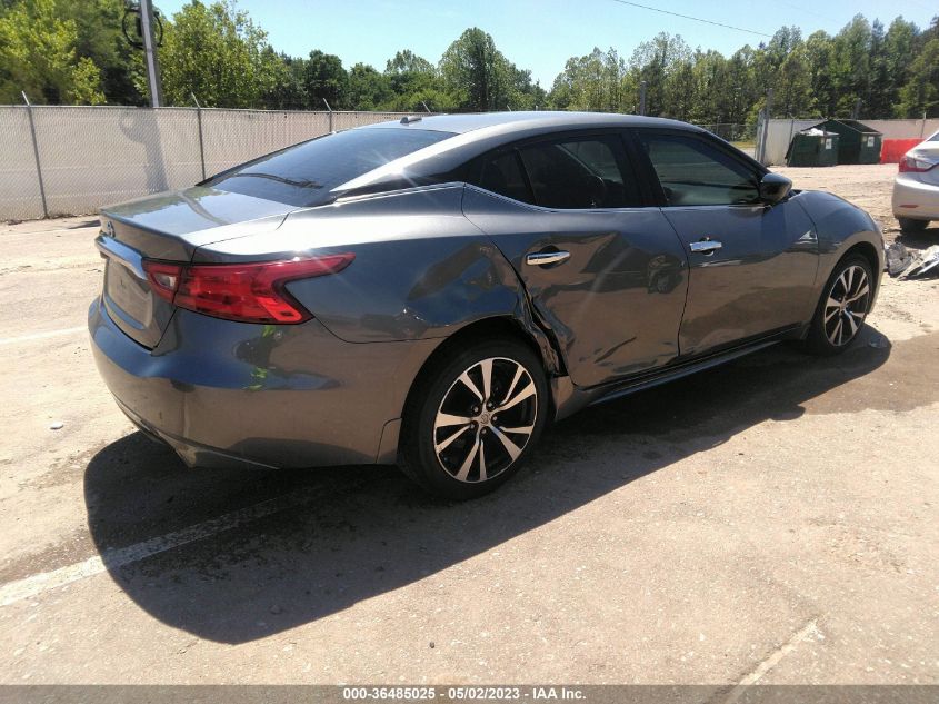 2018 NISSAN MAXIMA S - 1N4AA6AP9JC406123