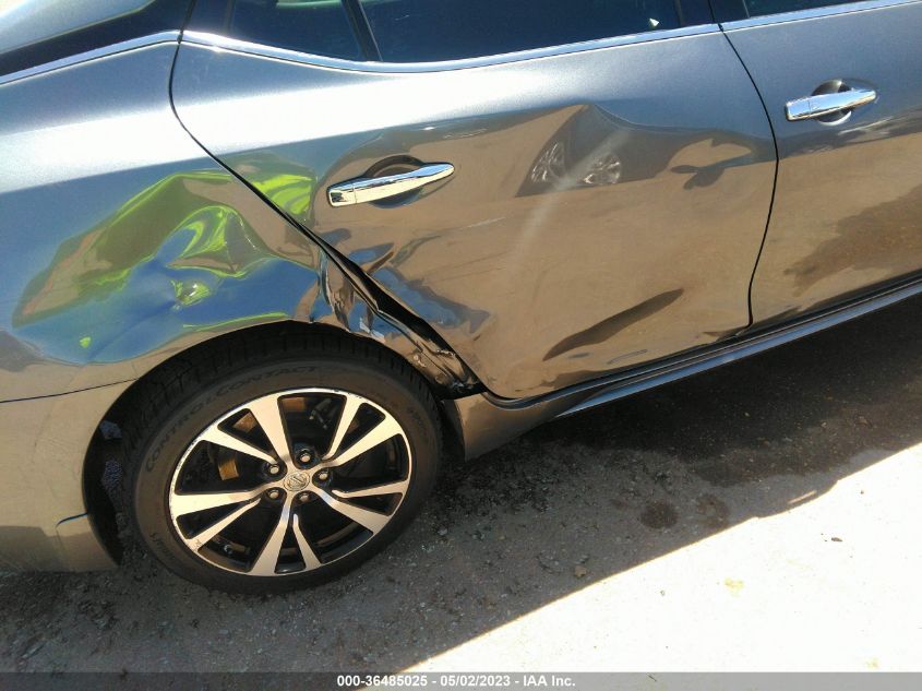 2018 NISSAN MAXIMA S - 1N4AA6AP9JC406123