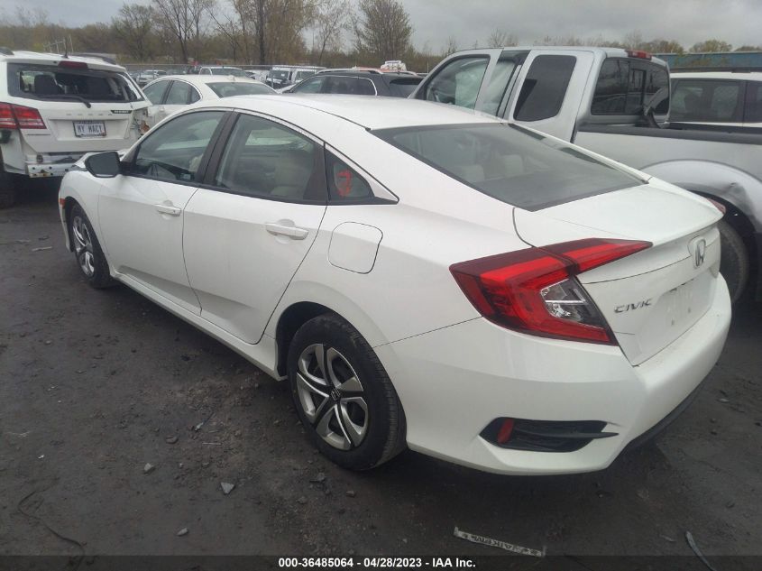 2018 HONDA CIVIC SEDAN LX - 19XFC2F58JE020442