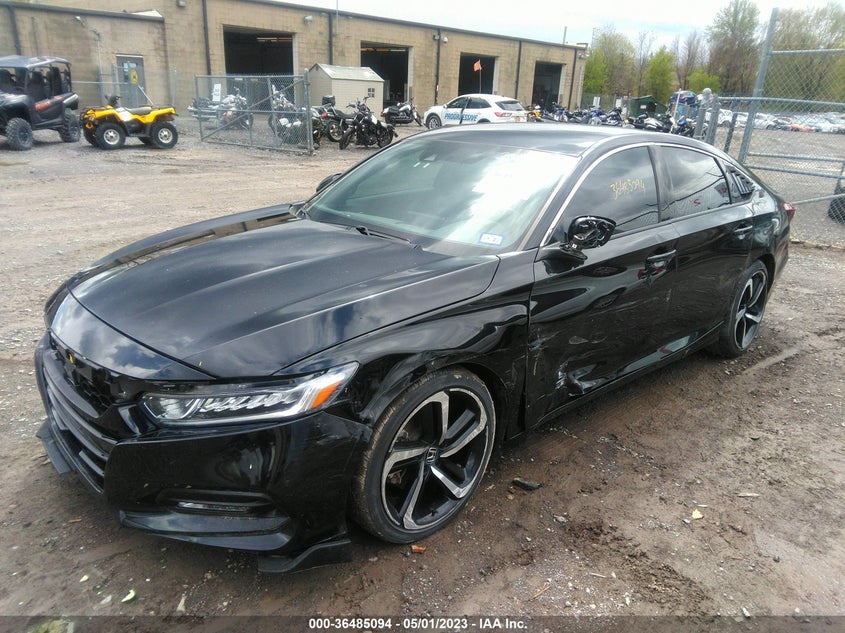 VIN 1HGCV1F38KA096612 2019 HONDA ACCORD SEDAN SPORT 1.5T