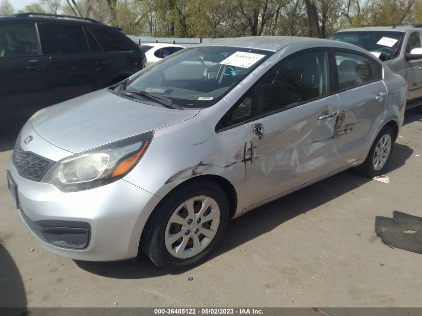 2013 KIA RIO LX - KNADM4A33D6164784