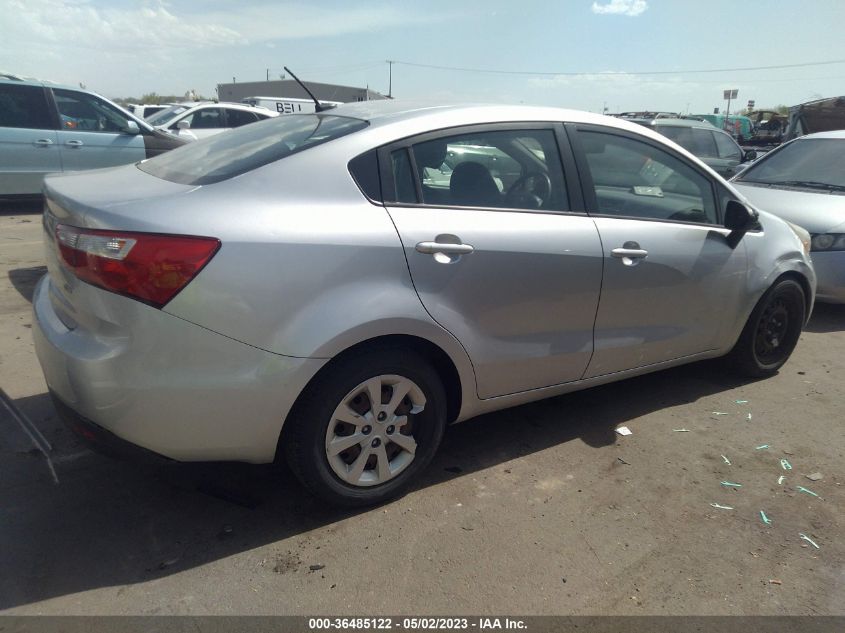 2013 KIA RIO LX - KNADM4A33D6164784
