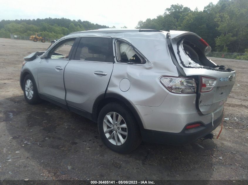 2018 KIA SORENTO LX V6 - 5XYPGDA54JG405060