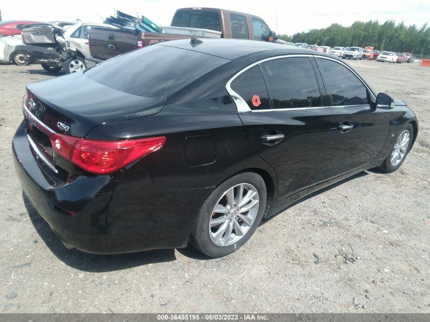 2014 INFINITI Q50 PREMIUM - JN1BV7AP7EM673675