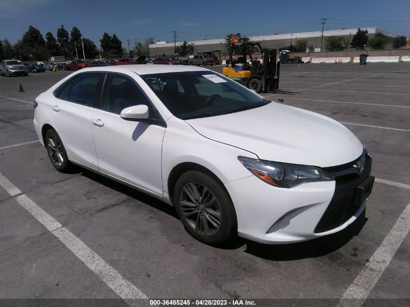 2016 TOYOTA CAMRY XLE/SE/LE/XSE - 4T1BF1FK1GU162224