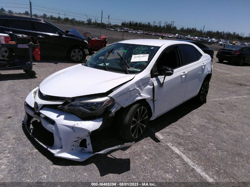 2017 TOYOTA COROLLA L/LE/XLE/SE - 2T1BURHE7HC828100