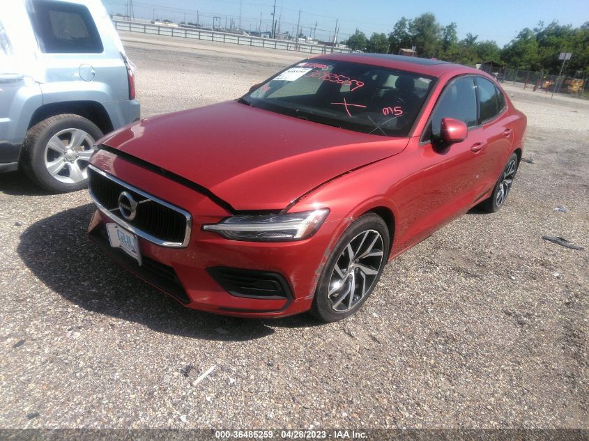 2019 VOLVO S60 MOMENTUM 7JRA22TK2KG014629