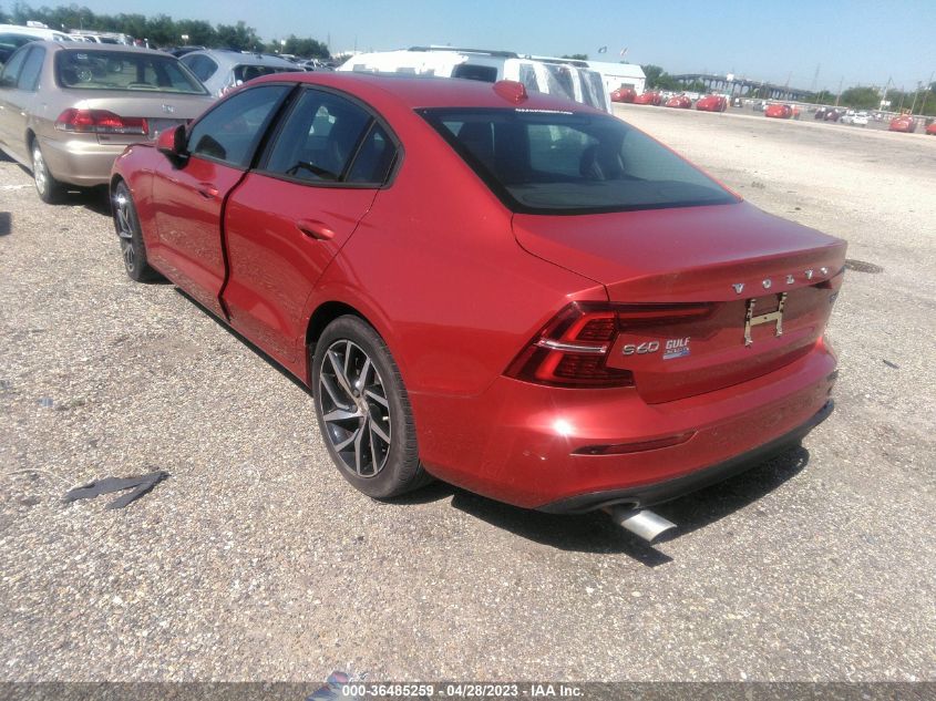 2019 VOLVO S60 MOMENTUM 7JRA22TK2KG014629
