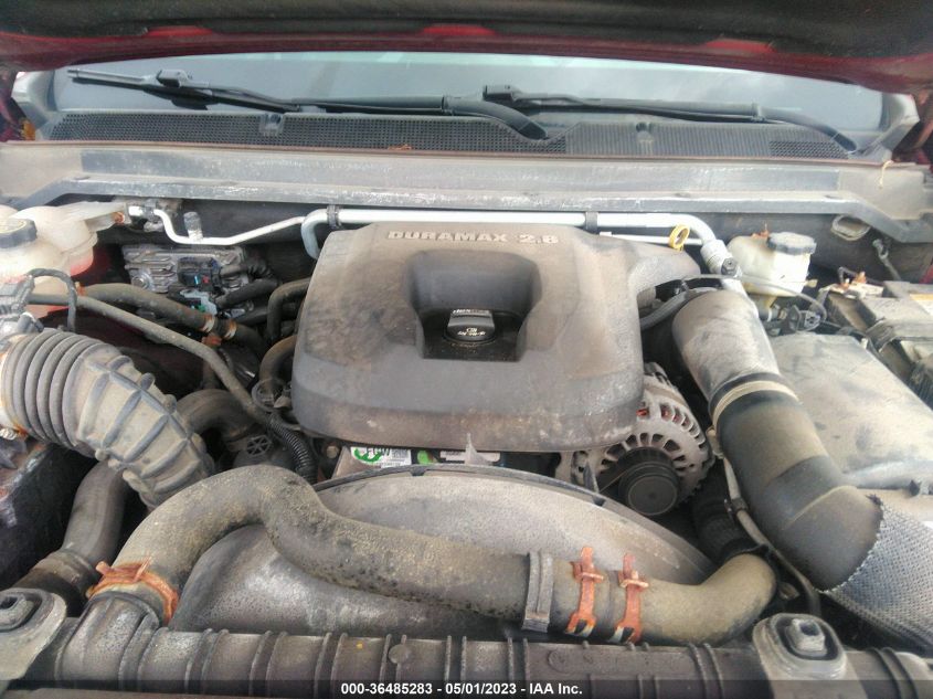 2016 CHEVROLET COLORADO 4WD Z71 - 1GCPTDE19G1351816
