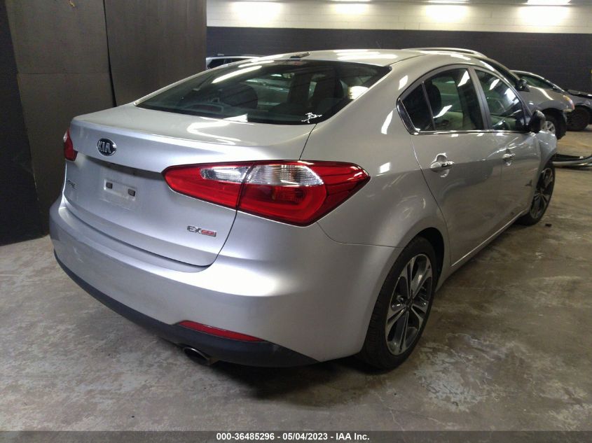2015 KIA FORTE EX - KNAFX4A86F5265578