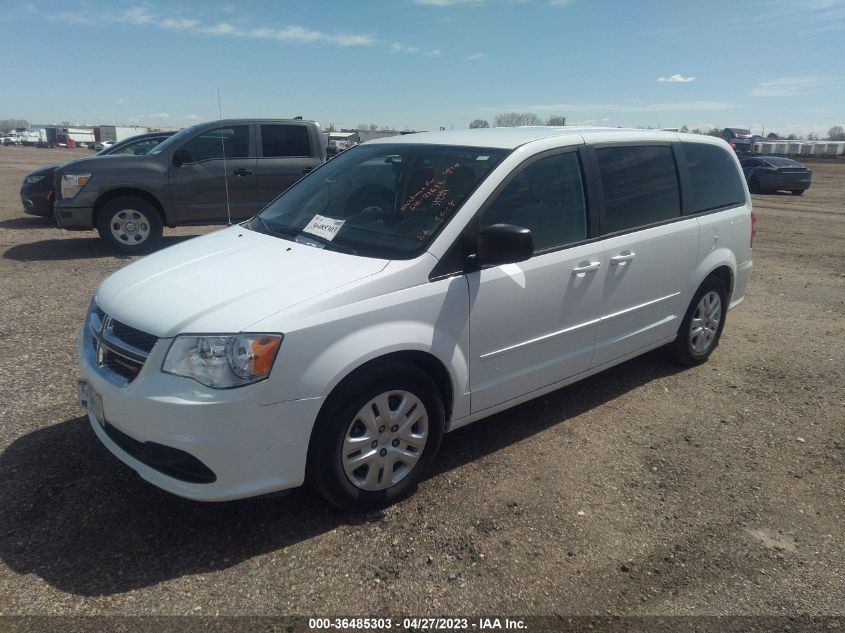 2016 DODGE GRAND CARAVAN SE - 2C4RDGBG4GR122553