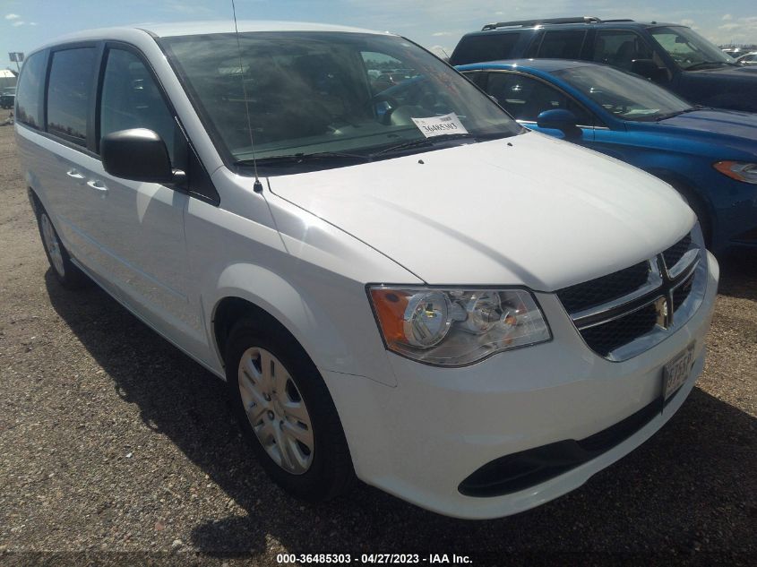 2016 DODGE GRAND CARAVAN SE - 2C4RDGBG4GR122553