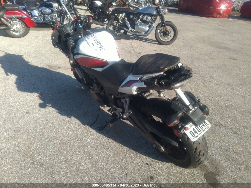 2018 HONDA CBR500 R - MLHPC4413J5500378