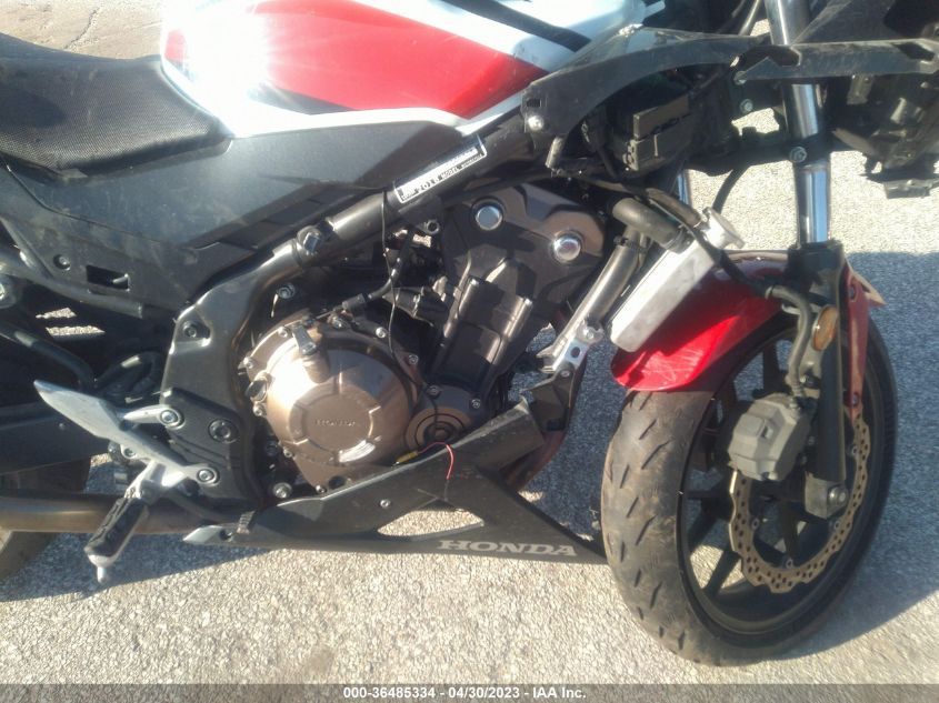 2018 HONDA CBR500 R - MLHPC4413J5500378