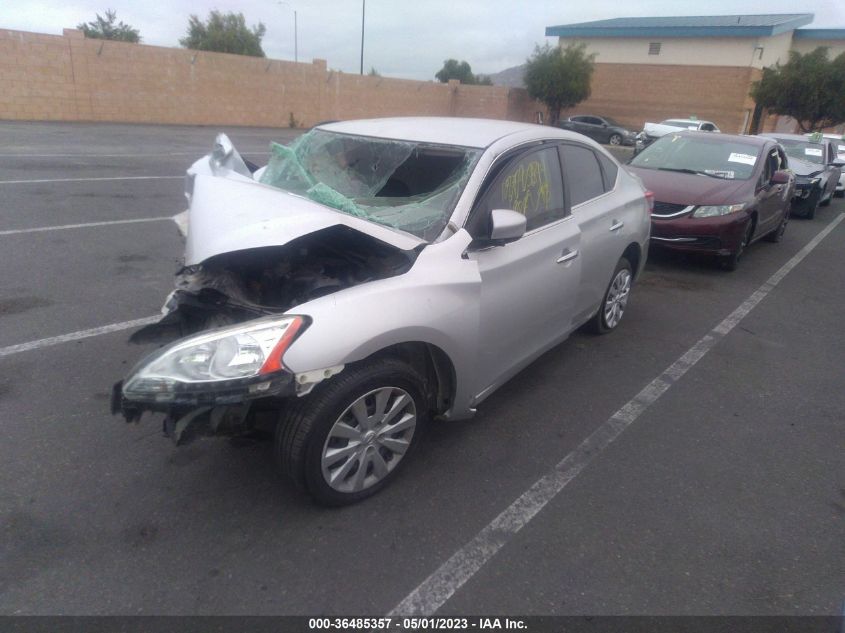 2015 NISSAN SENTRA SV - 3N1AB7AP9FL679218