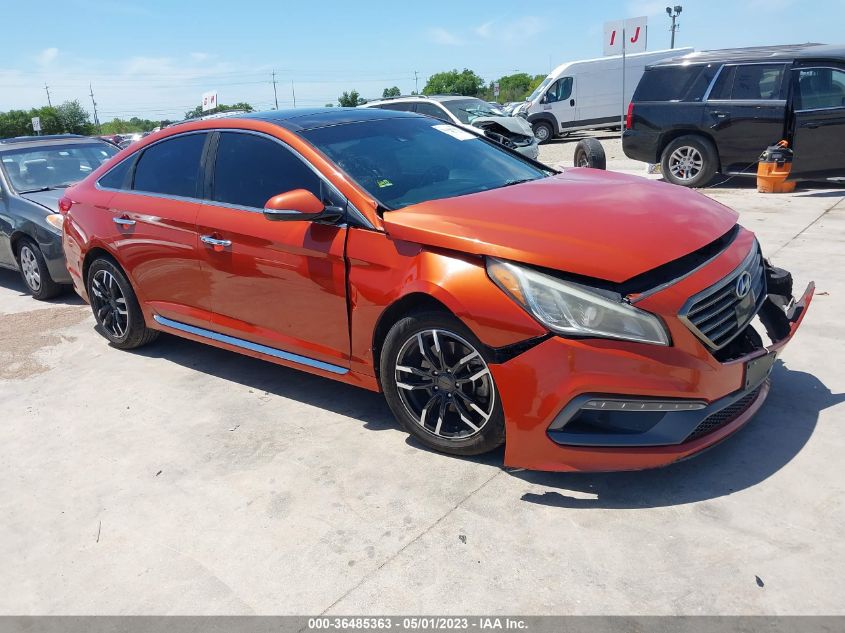 2015 HYUNDAI SONATA 2.0T LIMITED - 5NPE34AB3FH252499