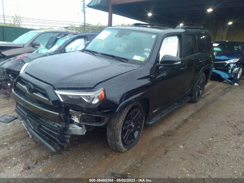 2021 TOYOTA 4RUNNER NIGHTSHADE - JTEJU5JR2M5861137