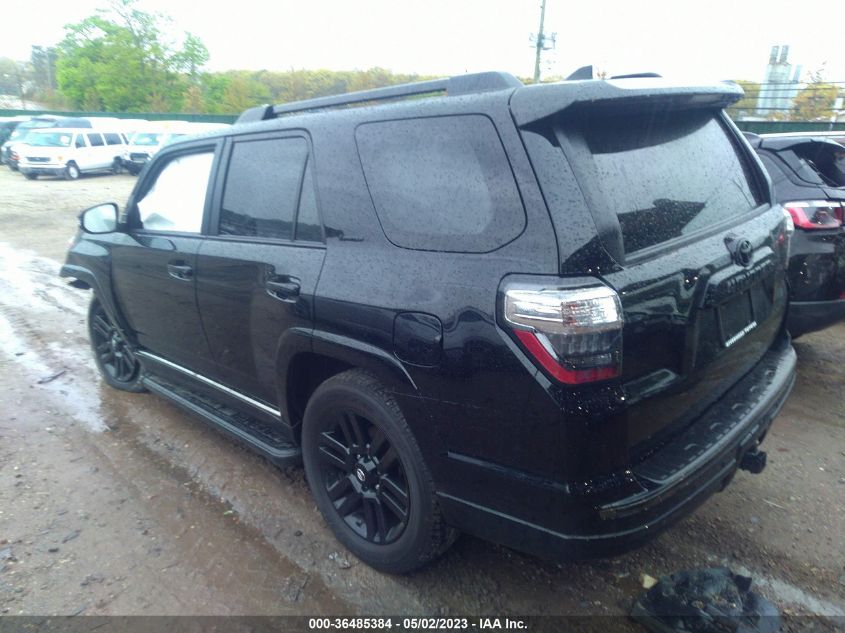 2021 TOYOTA 4RUNNER NIGHTSHADE - JTEJU5JR2M5861137